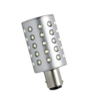 IP67 wasserdichte bipolare Glühlampe 50 LED Ba 15D 12-24V