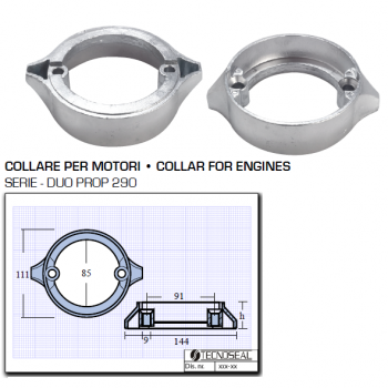 Halsband für Motor Series Duo Prop 290