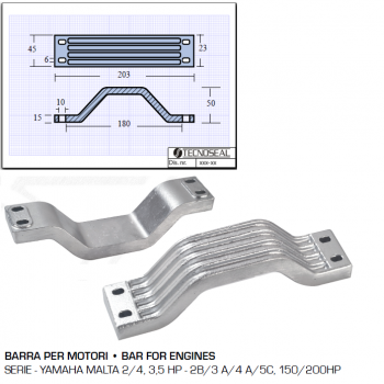 Bar für Yamaha Malta Motoren