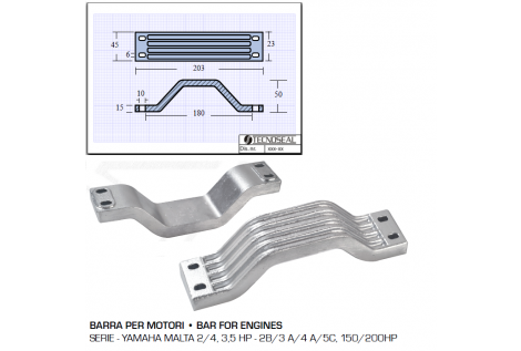 Bar für Yamaha Malta Motoren