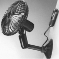 12V verstellbarer Wandventilator und Zigarettenanzünder