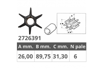 LAUFRAD HONDA 4T 175-225PS