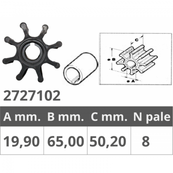 JABSCO LAUFRAD 4598-0001