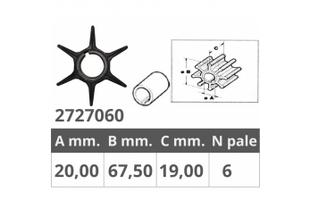 LAUFRAD SUZUKI 2T DT50-60-75-85