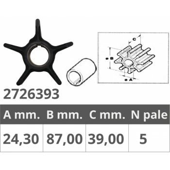 LAUFRAD SUZUKI 4T DF 200-225-250